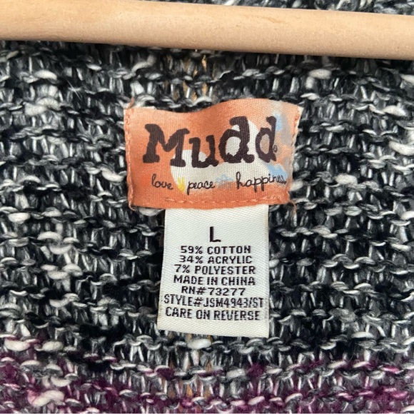 Mudd Cardigan - Black and Purple 🖤💜 - Picture 6 of 6